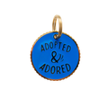 Adopted & Adored Dog Tag